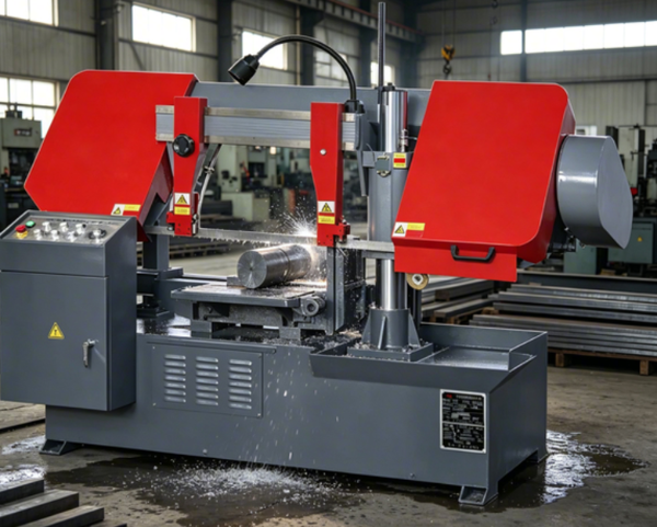 Double Column Horizontal Band Saw Machine